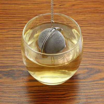 Boule pour le the dans un verre a the