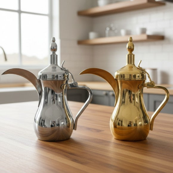 Deux theiere marocaine étroites long bec verseur