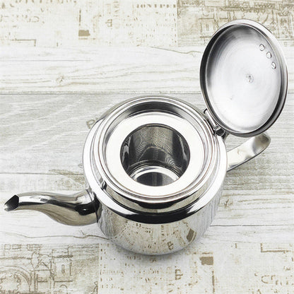 THEIERE AVEC COUVERCLE OUVERT AVEC INFUSEUR 